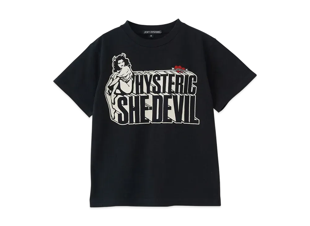 HYSTERIC GLAMOUR Sea Devil T-Shirt "Black"