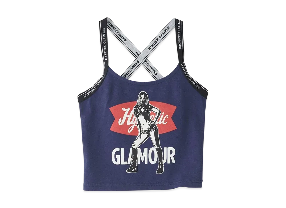 HYSTERIC GLAMOUR Hysteric Glamour Camisole "Navy"
