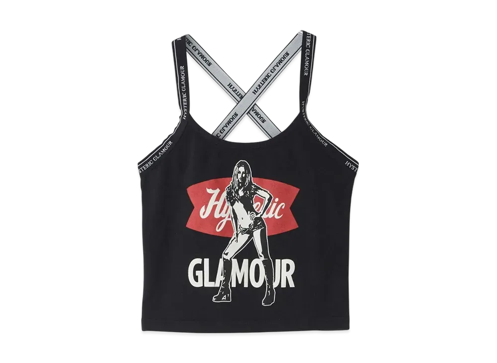 HYSTERIC GLAMOUR Hysteric Glamour Camisole "Black"