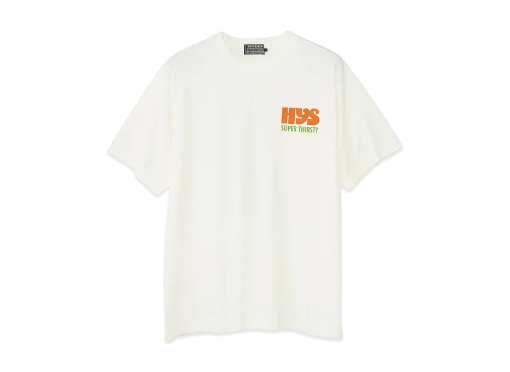 HYSTERIC GLAMOUR Fresh Juice Bar T-Shirt "White"