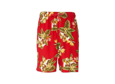 HYSTERIC GLAMOUR Tropic Channel Pattern Easy Shorts "Black"