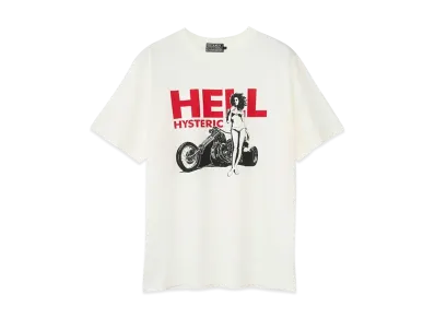 HYSTERIC GLAMOUR Hell Hysteric T-Shirt "White"