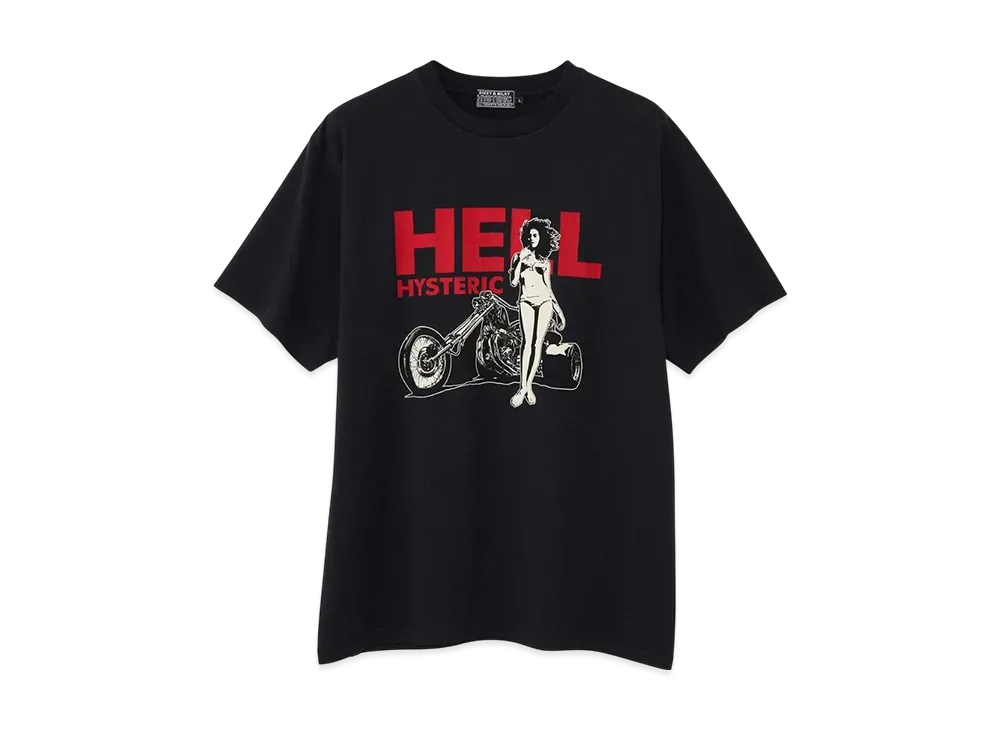 HYSTERIC GLAMOUR Hell Hysteric T-Shirt "Black"