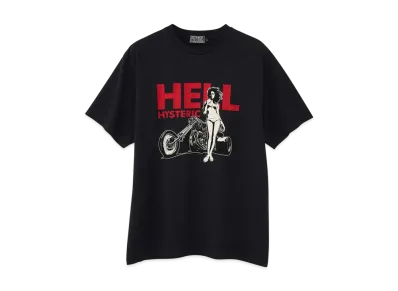 HYSTERIC GLAMOUR Hell Hysteric T-Shirt "Black"