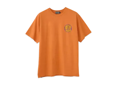 HYSTERIC GLAMOUR Hysteric Circle T-Shirt "Orange"