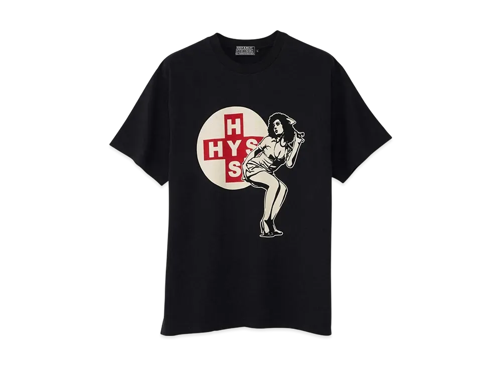HYSTERIC GLAMOUR Hysteric Nurse T-Shirt "Black"