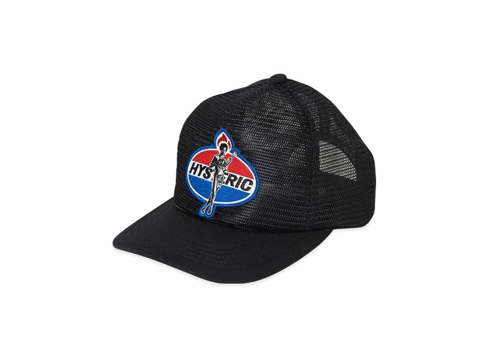 HYSTERIC GLAMOUR Dynamite Angel Patch All Mesh Cap "Black"