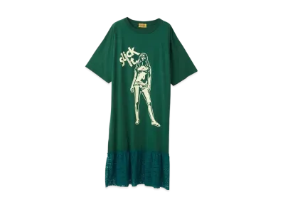 HYSTERIC GLAMOUR Slick It Dress "Green"