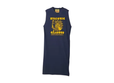 HYSTERIC GLAMOUR Flower Trippin' Dress "Navy"