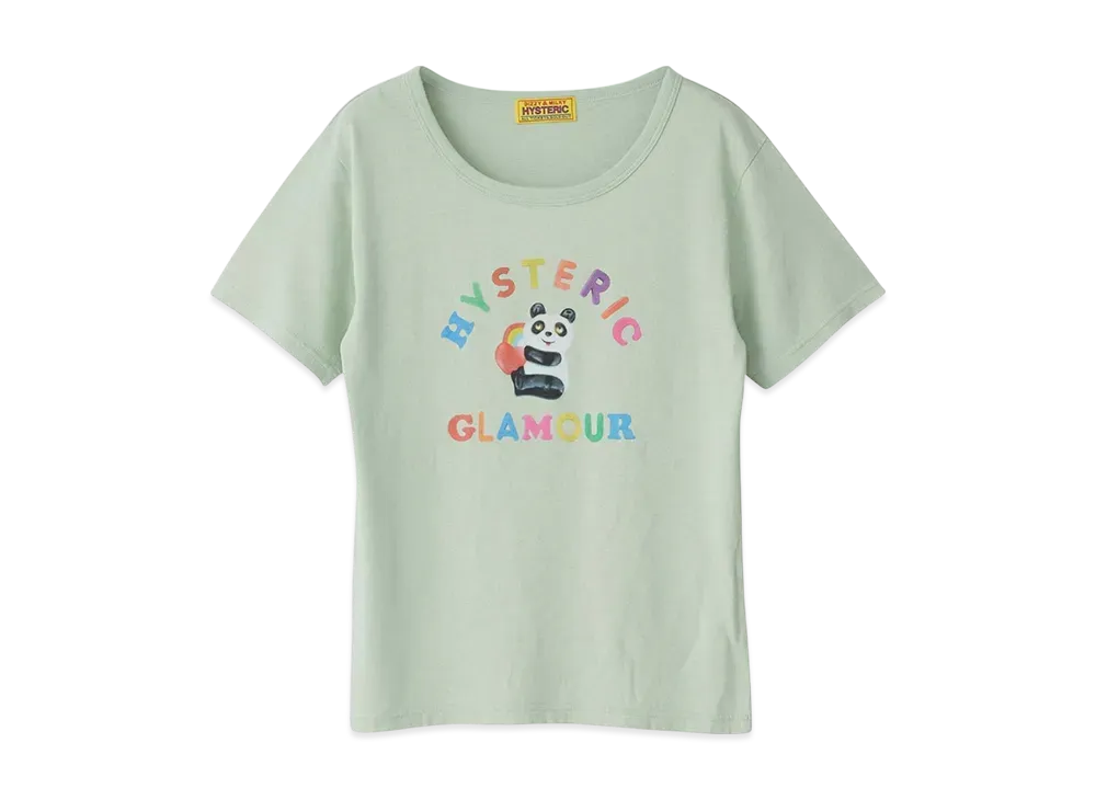 HYSTERIC GLAMOUR Panda House T-Shirt "Green"