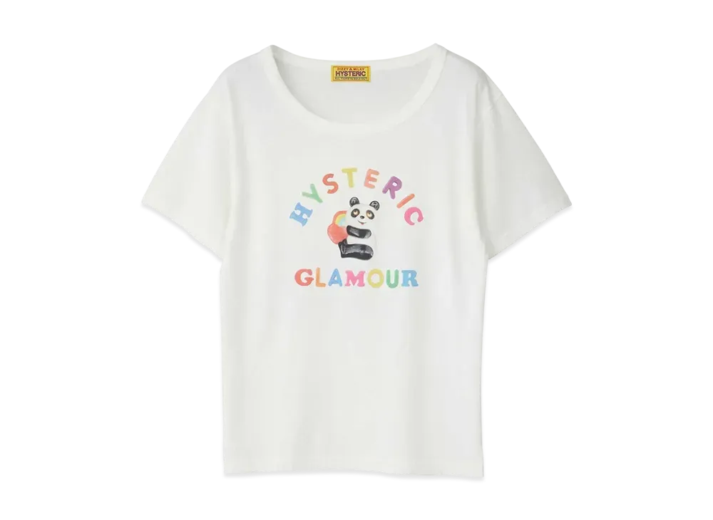 HYSTERIC GLAMOUR Panda House T-Shirt "White"