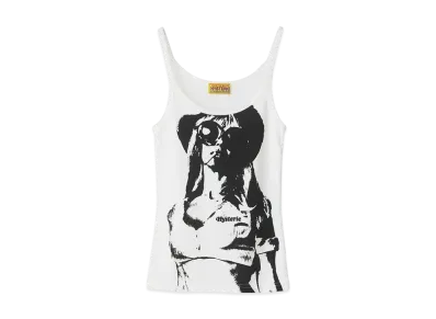 HYSTERIC GLAMOUR Smoke On The Water Camisole "White"