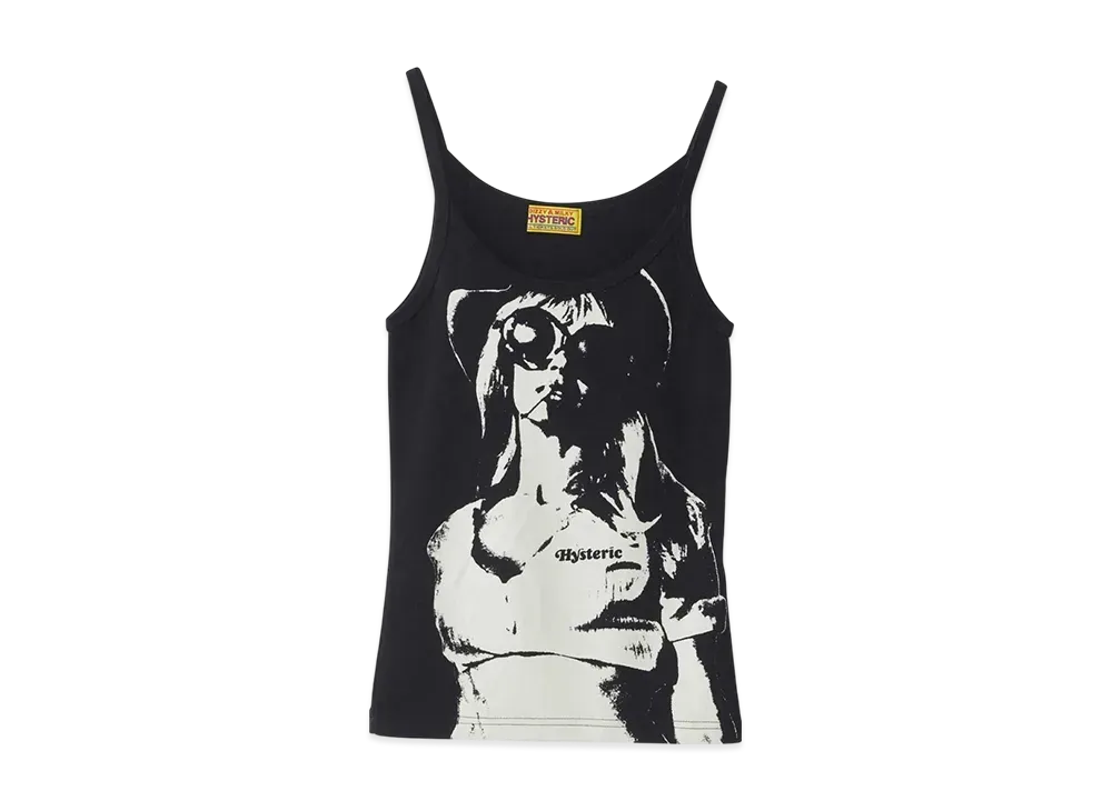 HYSTERIC GLAMOUR Smoke On The Water Camisole "Black"