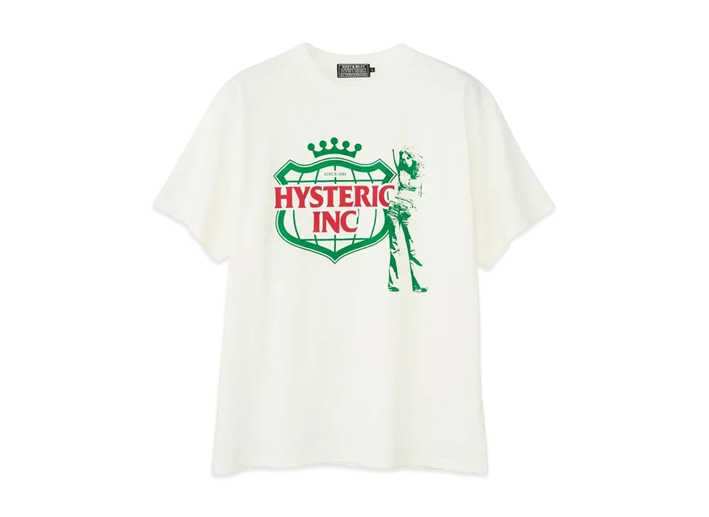 HYSTERIC GLAMOUR Hysteric Yell T-Shirt "White"