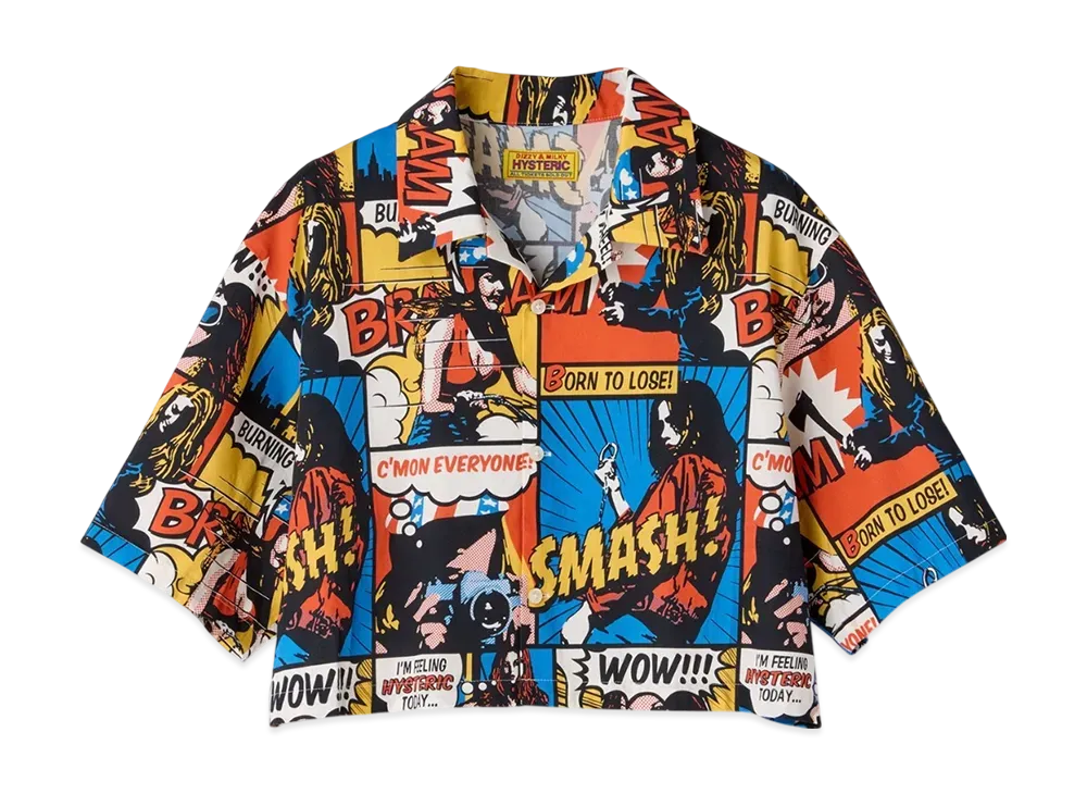 HYSTERIC GLAMOUR Feeling Hysteric Pattern Shirt "Others"