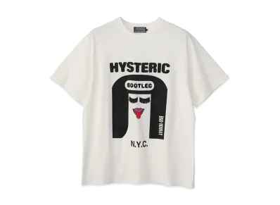 HYSTERIC GLAMOUR Love Bootleg T-Shirt "White"