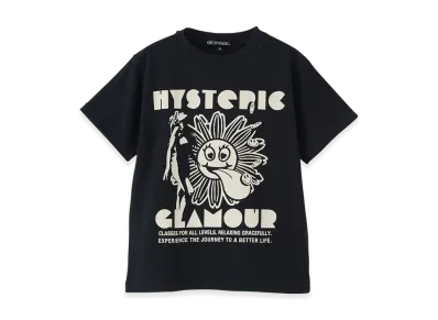 HYSTERIC GLAMOUR Flower Trippin T-Shirt "Black"