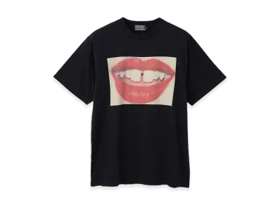 HYSTERIC GLAMOUR x Terry Richardson Gaptooth Smile T-Shirts "Black"