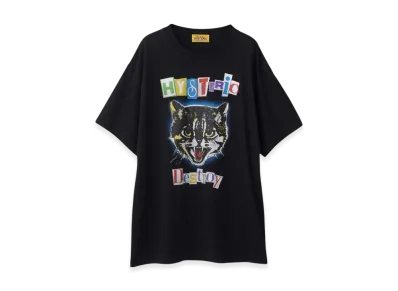 HYSTERIC GLAMOUR Cat Scratch Fever Oversized T-Shirt "Black"