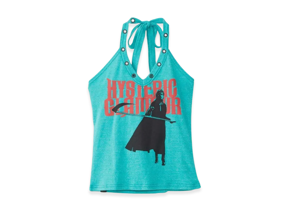 HYSTERIC GLAMOUR Sickle Girl Halterneck "Green"