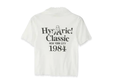 HYSTERIC GLAMOUR Classic 1984 High Neck T-Shirt "White"