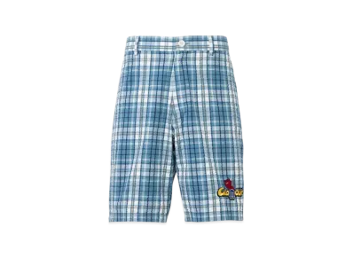 HYSTERIC GLAMOUR HG Fork Embroidered Shorts "Blue"