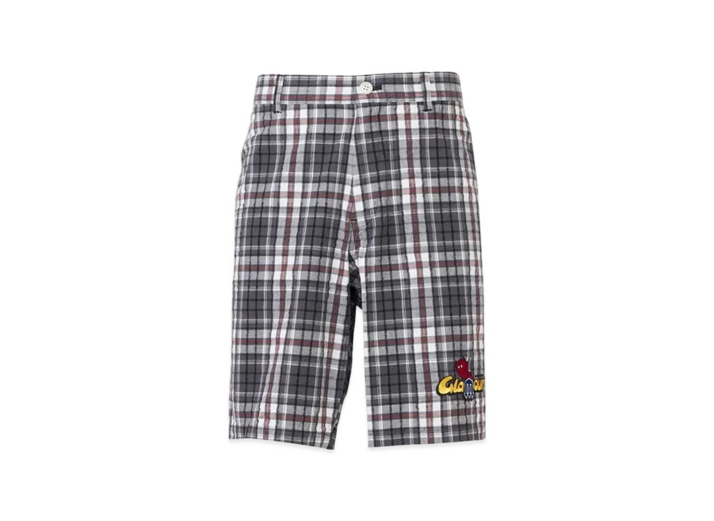 HYSTERIC GLAMOUR HG Fork Embroidered Shorts "Charcoal Gray"