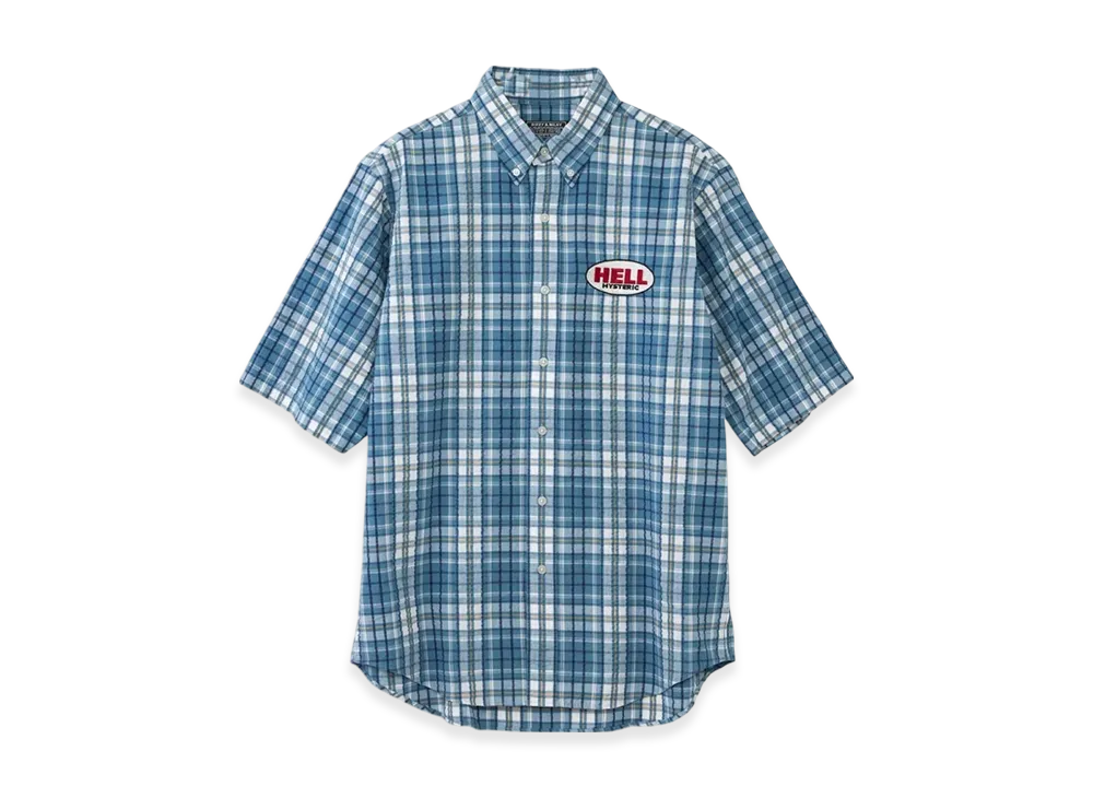 HYSTERIC GLAMOUR Hysteric Hell Embroidered Button Down Shirt