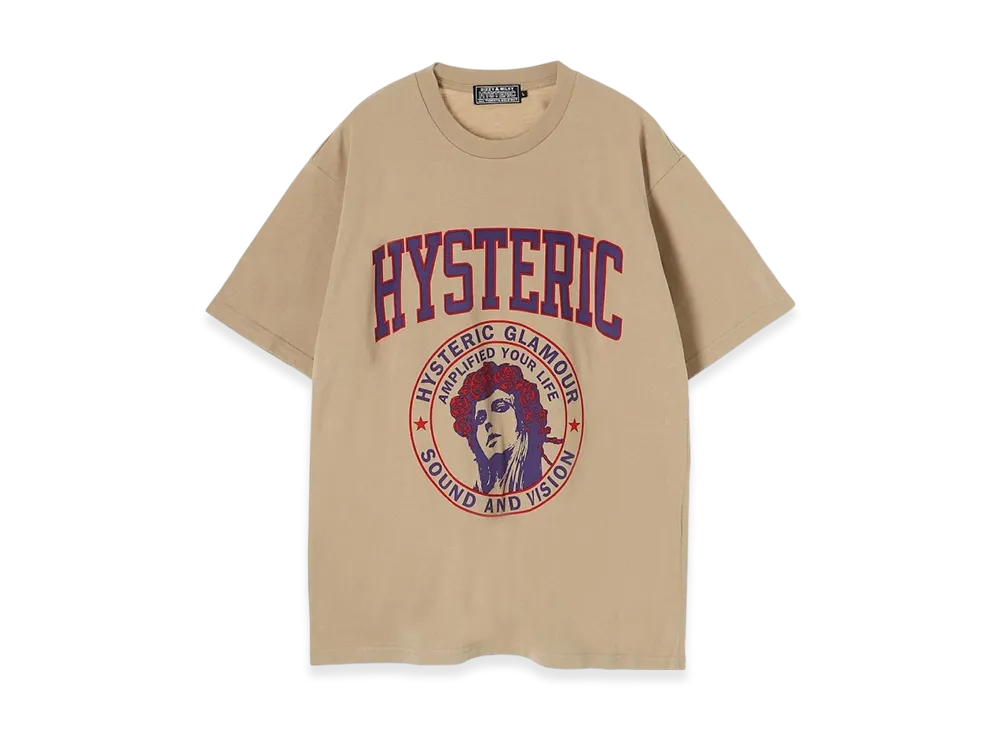 HYSTERIC GLAMOUR HG Academy T-Shirt "Beige"