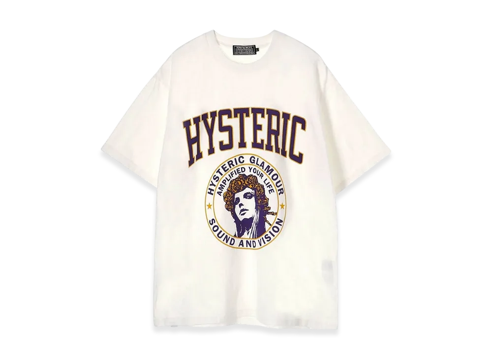 HYSTERIC GLAMOUR HG Academy T-Shirt "White"