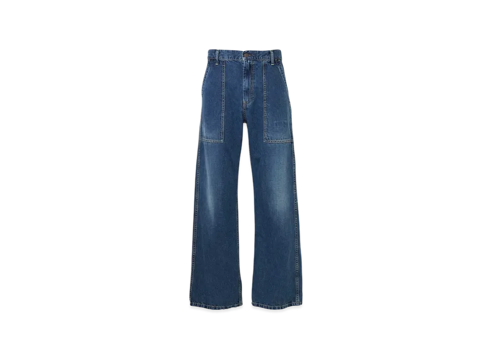 HYSTERIC GLAMOUR Baker Denim Pants "Light Indigo Blue"