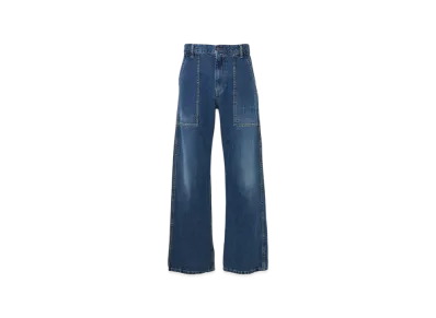 HYSTERIC GLAMOUR Baker Denim Pants "Light Indigo Blue"