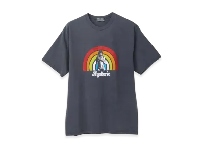 HYSTERIC GLAMOUR Rainbow T-Shirt "Black"