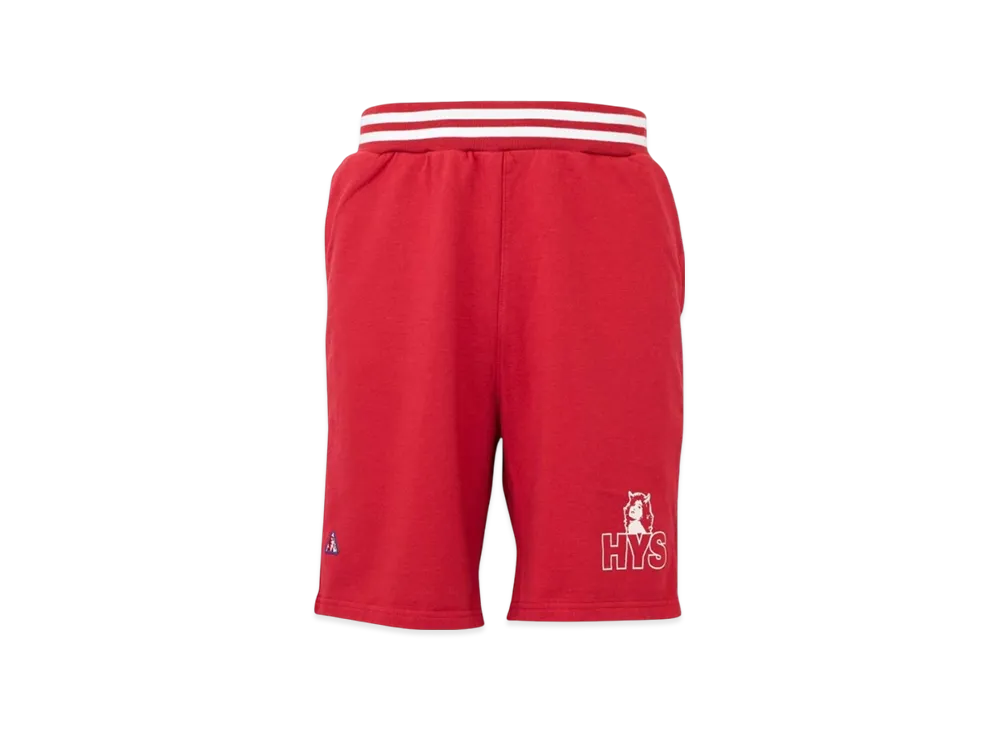 HYSTERIC GLAMOUR Evil Rock Shorts "Red"