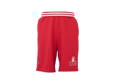 HYSTERIC GLAMOUR Evil Rock Shorts "Red"