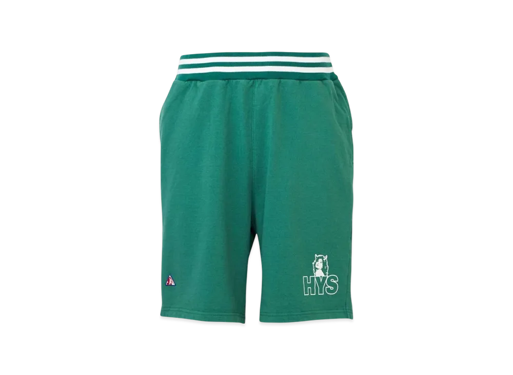 HYSTERIC GLAMOUR Evil Rock Shorts "Green"