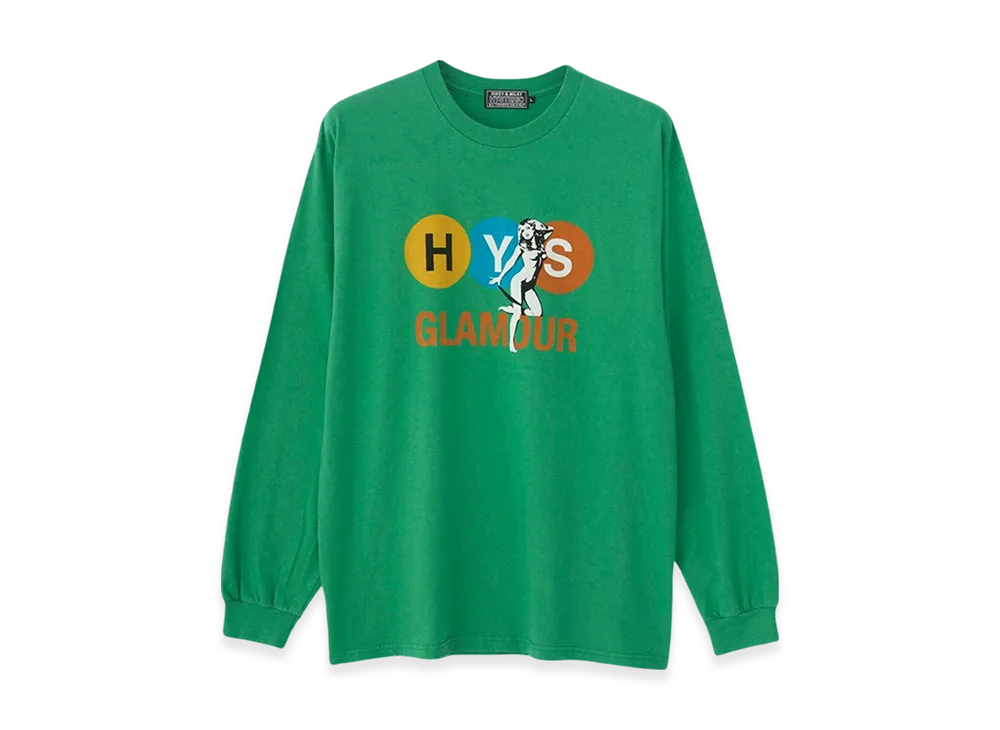 HYSTERIC GLAMOUR Subway T-Shirt "Green"