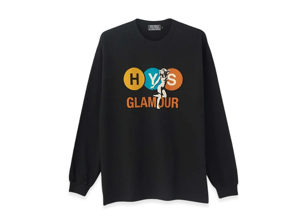 HYSTERIC GLAMOUR Subway T-Shirt "Black"