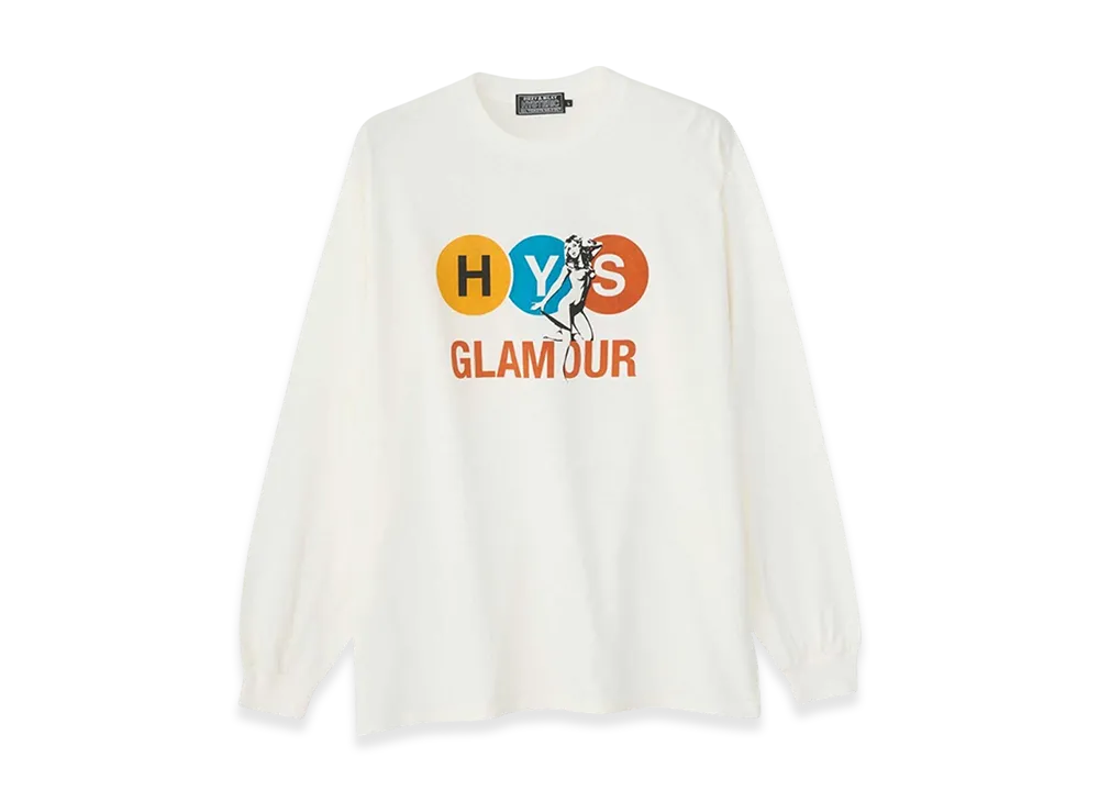 HYSTERIC GLAMOUR Subway T-Shirt "White"