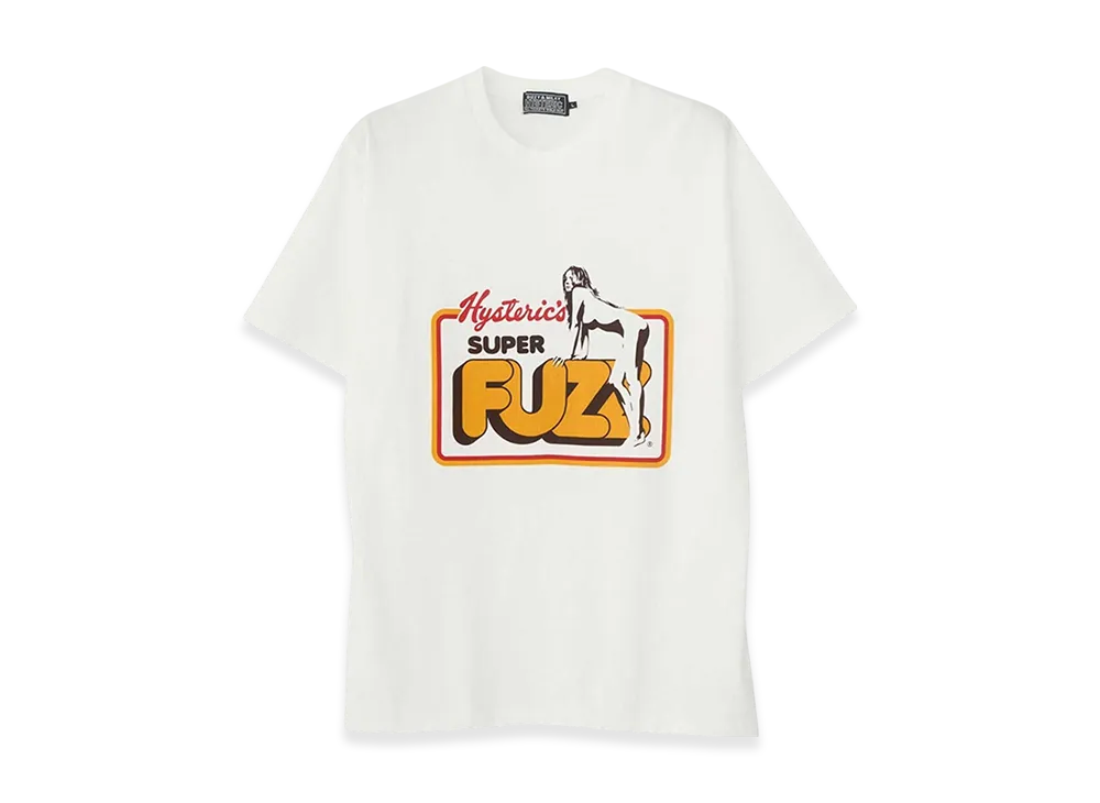 HYSTERIC GLAMOUR Morning Beat T-Shirt "White"