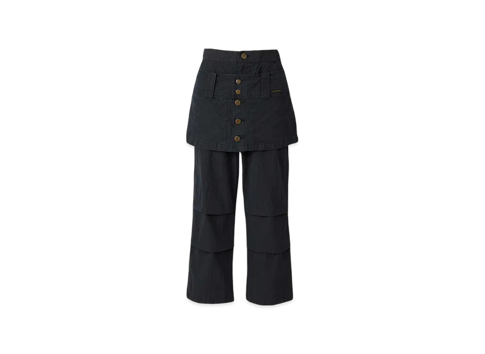 HYSTERIC GLAMOUR 3Way Layered Pants "Black"