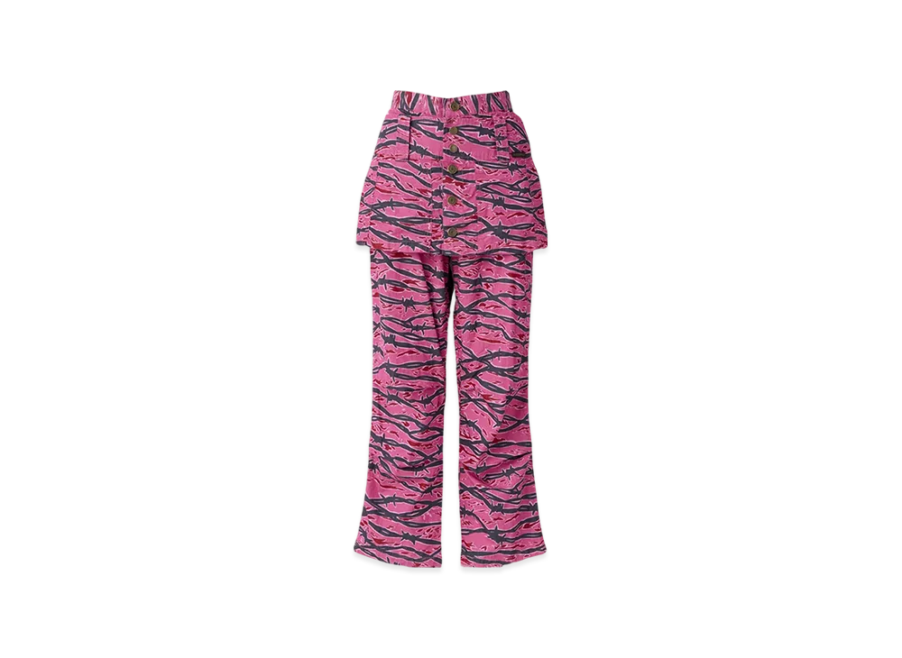 HYSTERIC GLAMOUR 3Way Layered Pants "Pink"