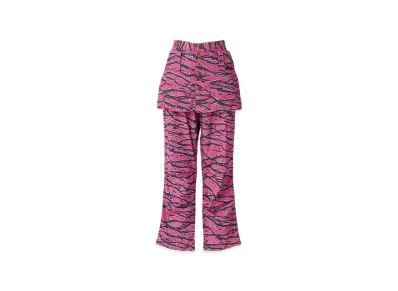 HYSTERIC GLAMOUR 3Way Layered Pants "Pink"
