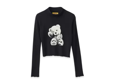 HYSTERIC GLAMOUR Lady Bear Short T-Shirt "Black"