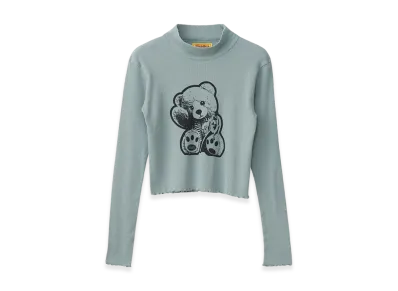 HYSTERIC GLAMOUR Lady Bear Short T-Shirt "Blue"