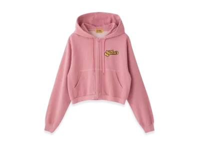 HYSTERIC GLAMOUR Levitated Girl Short Hoodie "Pink"