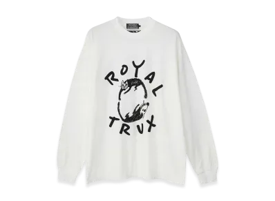 HYSTERIC GLAMOUR Royal Trux Cats and Dogs T-Shirt "White"