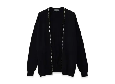 HYSTERIC GLAMOUR Studded Cardigan "Black"