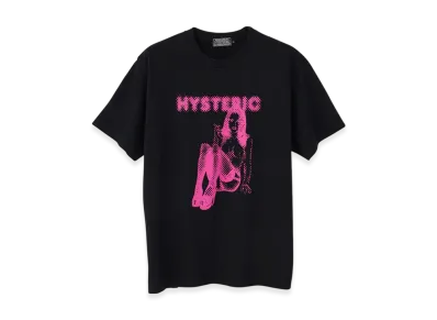 HYSTERIC GLAMOUR Smoking Dot Girl T-Shirt "Black"