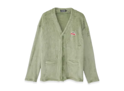 HYSTERIC GLAMOUR See No Evil Patch Cardigan "Green"
